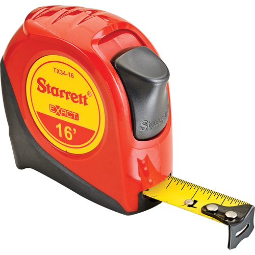 Measuring Tape, 19 mm x 16', 1/16" Graduations Les Fournitures Industrielles Méga