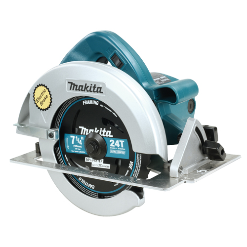 7 1/4" CIRCULAR SAW With BRAKE Les Fournitures Industrielles Méga
