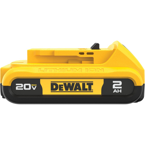 20V Max* Compact XR Battery Pack, Lithium-Ion, 20 V, 2 A Les Fournitures Industrielles Méga