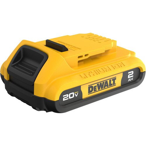 20V Max* Compact XR Battery Pack, Lithium-Ion, 20 V, 2 A Les Fournitures Industrielles Méga