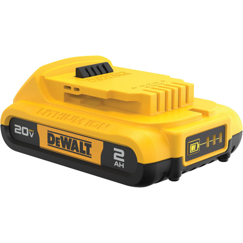 20V Max* Compact XR Battery Pack, Lithium-Ion, 20 V, 2 A Les Fournitures Industrielles Méga