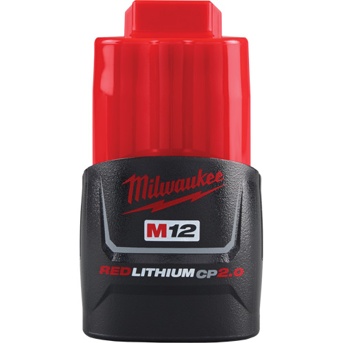 Bloc-piles M12 Redlithium 2.0, Lithium-ion, 12 V, 2 A Les Fournitures Industrielles Méga