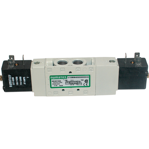 &eacute;lectrovannes pilotes &agrave; 5 voies 2 positions et 4 voies, Tuyau de 3/8", 150 psi Les Fournitures Industrielles Méga
