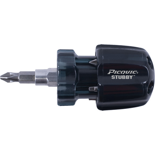 Stubby Multi-Bit Screwdrivers, 1-3/10" L Les Fournitures Industrielles Méga