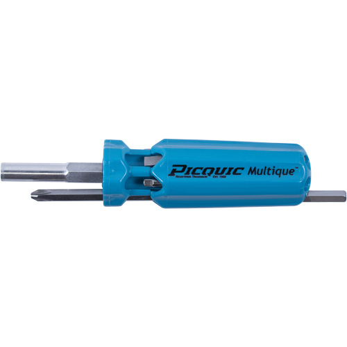 Multique Multi-Bit Screwdrivers, 2-1/2" L Les Fournitures Industrielles Méga