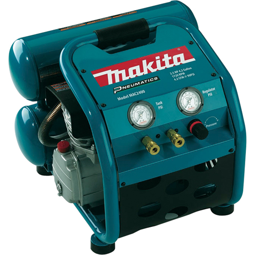 Air Compressors, Electric, 3.3 Gal. (4 US Gal.), 130 PSI, 120/1 V Les Fournitures Industrielles Méga