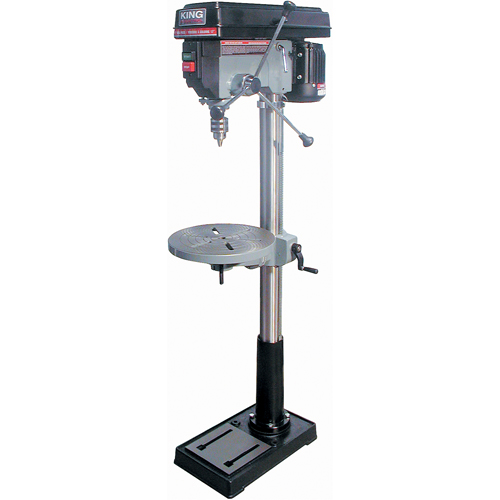 Perceuses &agrave; colonne de plancher, 17", Mandrin 5/8", 3400 tr/min Les Fournitures Industrielles Méga