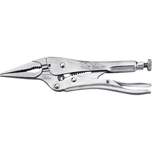 Pince-&eacute;tau avec coupe-fils Vise-Grip, Longueur 4", Bec long Les Fournitures Industrielles Méga