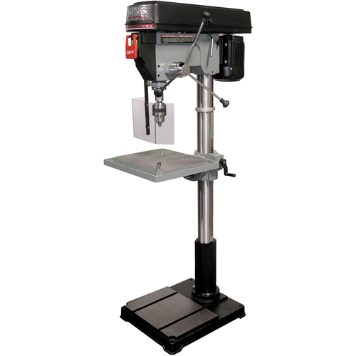 Perceuses &agrave; colonne de plancher, 22", Mandrin 3/4", 4200 tr/min Les Fournitures Industrielles Méga