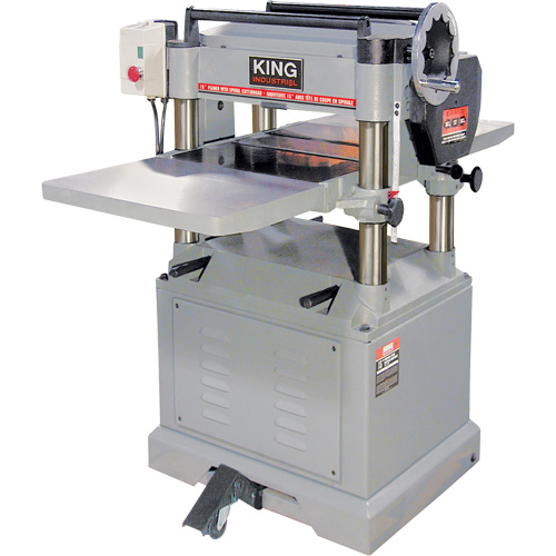 Planers- Spiral cutterhead, 42" W x 32-1/2" L x 45" H Les Fournitures Industrielles Méga