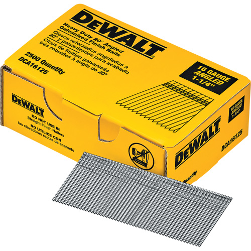 16 Gauge Angled Finish Nails Les Fournitures Industrielles Méga