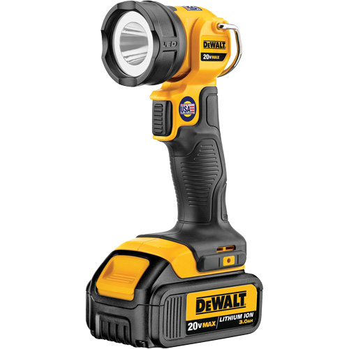 Max Work Light, LED, 110 Lumens, 11 Hrs. Run Time, Rechargeable Battery, Plastic Les Fournitures Industrielles Méga