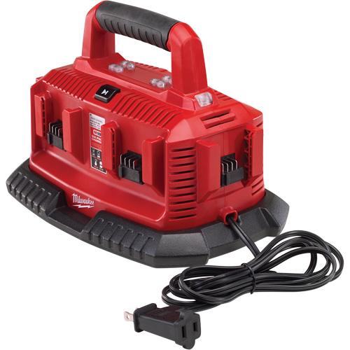 Chargeur de type s&eacute;quentiel pour six piles M18, 18 V, Lithium-ion Les Fournitures Industrielles Méga