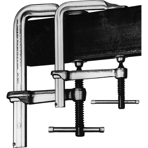 Bar Clamps For Welding & Fabricating , 8" (203.2 mm), 2660 lbs. Clamp Force Les Fournitures Industrielles Méga