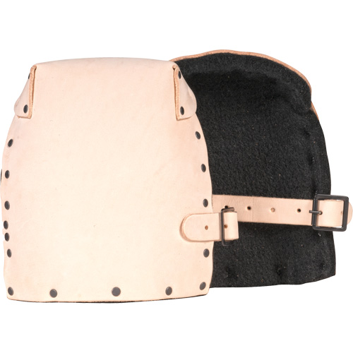 Hard Shell Knee Pads, Buckle Style, Leather Caps, Foam Pads Les Fournitures Industrielles Méga