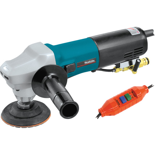 Electronic Stone Polisher, 4" Pad, 7.9 A, 2000-4000 RPM Les Fournitures Industrielles Méga