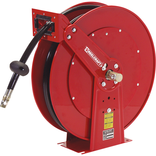 Hose Reels, Hydraulic, 1/2" x 50', Dual Hose, 2000 PSI Les Fournitures Industrielles Méga