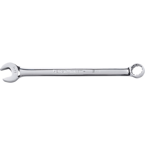 Cl&eacute; mixte longue, 12 pans, 3/4", Fini Chrome/Poli Les Fournitures Industrielles Méga