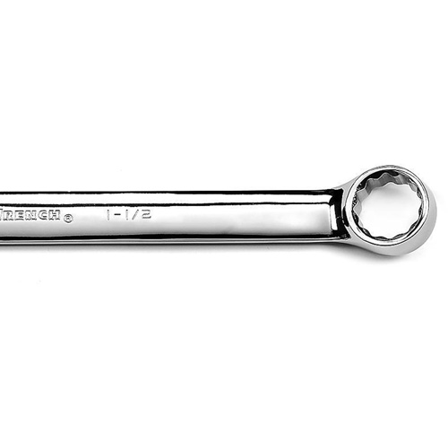 Cl&eacute; mixte longue &agrave; 12 pans, 12 pans, 1-1/2", Fini Chrome/Poli Les Fournitures Industrielles Méga