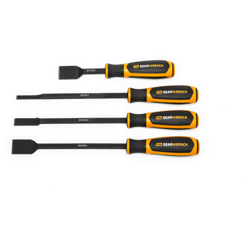 4-Piece Dual Material Wide Scraper Set Les Fournitures Industrielles Méga