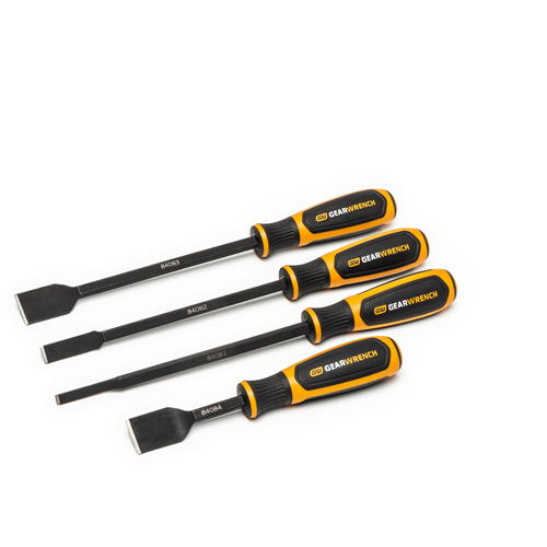 4-Piece Dual Material Wide Scraper Set Les Fournitures Industrielles Méga
