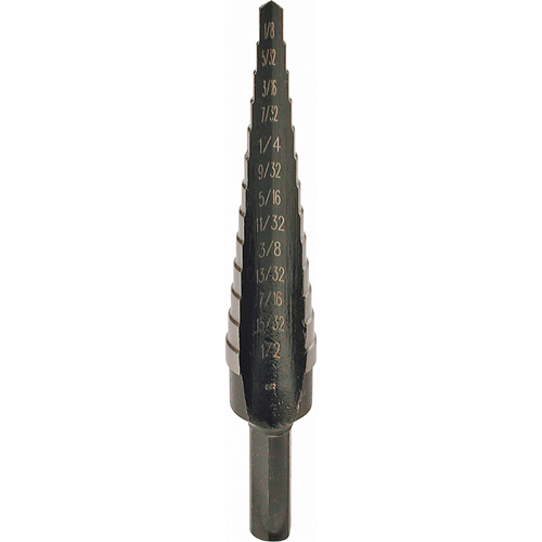 Step Drills, 1/32" Increments Les Fournitures Industrielles Méga