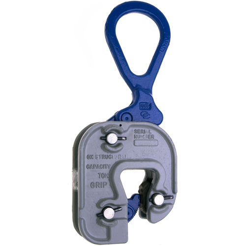 &eacute;lingue l&egrave;ve-t&ocirc;le courte GX, 2000 lb (1 tonne), Ouverture de la m&acirc;choire de 1/16" - 3/4" Les Fournitures Industrielles Méga