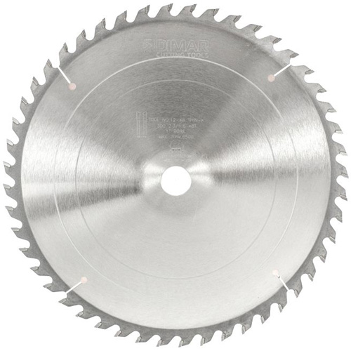 Lame de scie industrielle - coupe en travers &agrave; voie &eacute;troite, 12", 48 dents, Pour Bois Les Fournitures Industrielles Méga