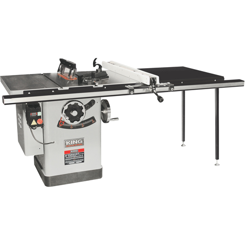 Extreme Cabinet Saws with Riving Knife, 220 V, 12.8 A Les Fournitures Industrielles Méga