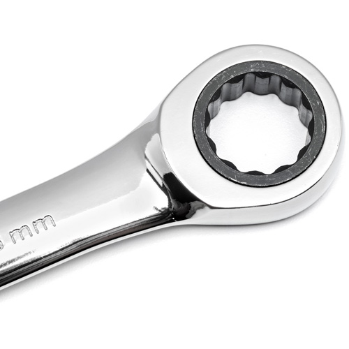 72-Tooth Ratcheting Combination Wrench, 12 Point, 30 mm, Chrome/Polished Finish Les Fournitures Industrielles Méga