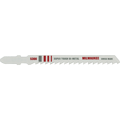 Lame de scie sauteuse, Bim&eacute;tal, Tige en T, 4" lo, 6 dents par pouce Les Fournitures Industrielles Méga