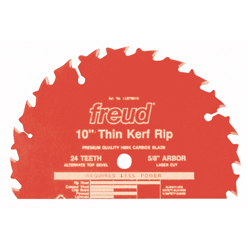 TCS Industrial Saw Blade - Rip/Crosscut Thin Kerf, 8", 22 Teeth, Wood Use Les Fournitures Industrielles Méga