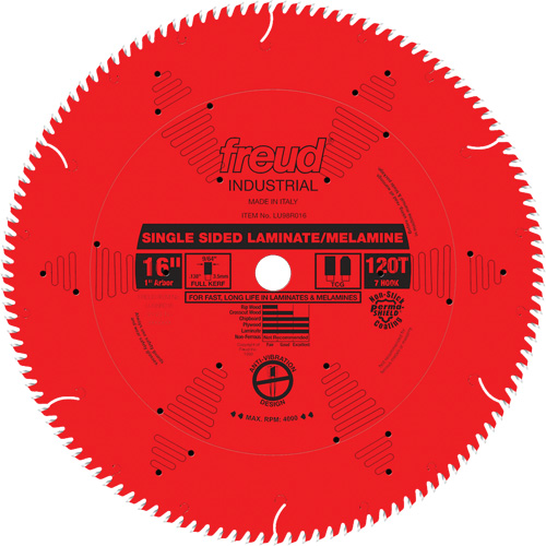 TCS Industrial Saw Blade - Chipboard, 16", 128 Teeth, Laminate Use Les Fournitures Industrielles Méga