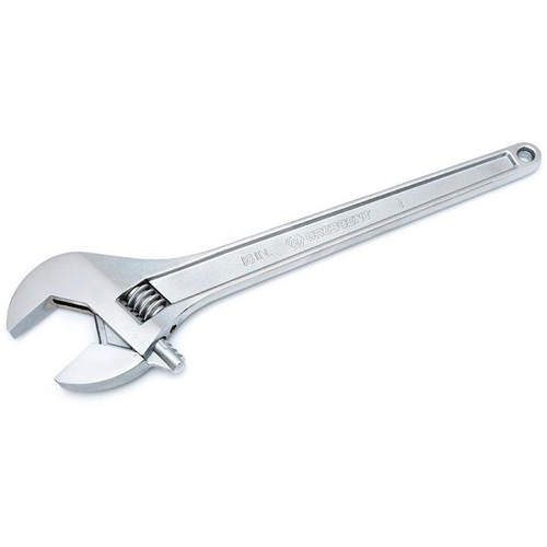 Cl&eacute; &agrave; manche conique r&eacute;glable — emball&eacute; sur carte, 18" lo, la max. 2-1/16"/53 mm, Chrome/Poli Les Fournitures Industrielles Méga