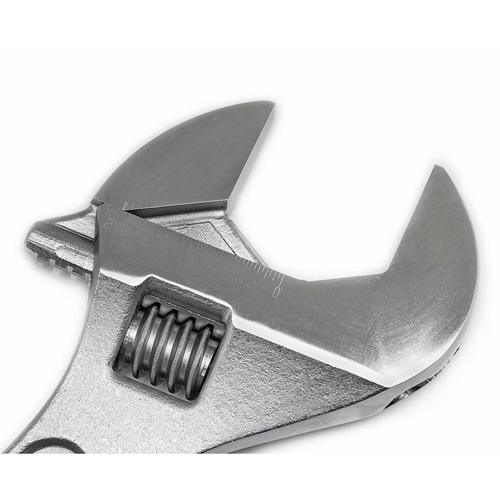 Cl&eacute; &agrave; manche conique r&eacute;glable — emball&eacute; sur carte, 24" lo, la max. 2-7/16"/62 mm, Chrome/Poli Les Fournitures Industrielles Méga