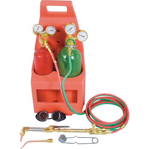 Trousses Tote-A-Torch pour service l&eacute;ger/moyen, Coupe jusqu'&agrave; 1/2", Soude jusqu'&agrave; 3/16" Les Fournitures Industrielles Méga