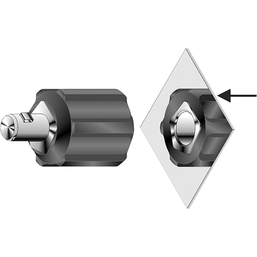 ADAPTAT 1 PIECE DINSE MALE LC-40/LC-10 FEMELLE Les Fournitures Industrielles Méga