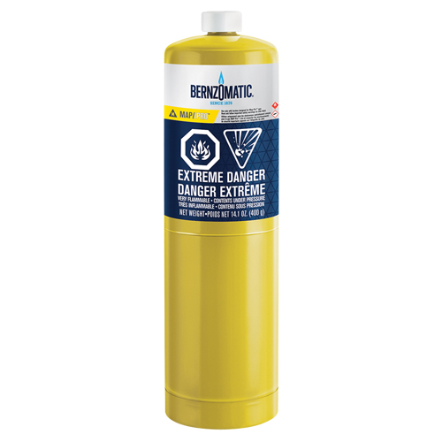 14.1-oz. MAP-Pro Gas Cylinder Les Fournitures Industrielles Méga