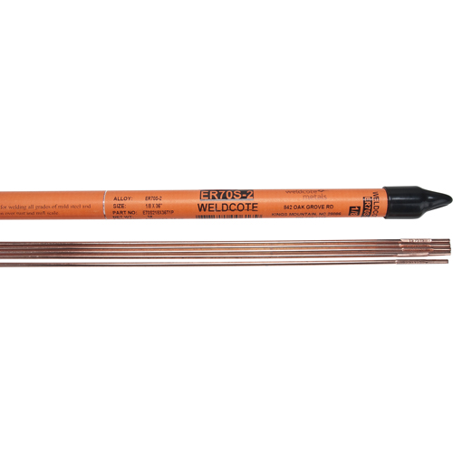 Baguettes pour soudage TIG en longueurs de 36", 1/8", Acier d&eacute;soxyd&eacute; triple Les Fournitures Industrielles Méga