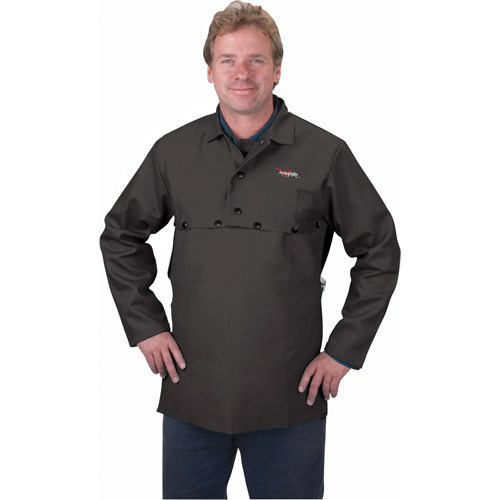Flame Retardant Cape Sleeves, Medium, Black Les Fournitures Industrielles Méga