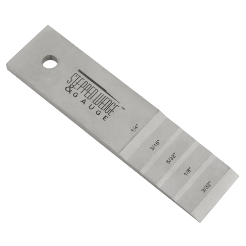 Stepped Wedge & Gauge Les Fournitures Industrielles Méga