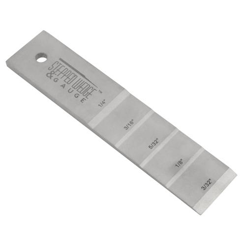 Stepped Wedge & Gauge Les Fournitures Industrielles Méga