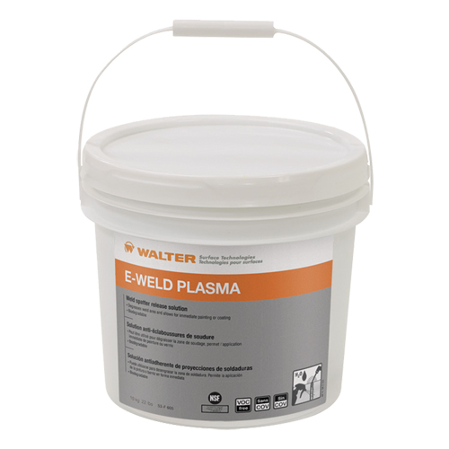 Solution anti-&eacute;claboussures E-WELD PLASMA, Seau Les Fournitures Industrielles Méga