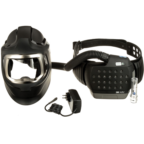 Adflo Powered Air Purifying Respirator, Welding Helmet, Lithium-Ion Battery Les Fournitures Industrielles Méga