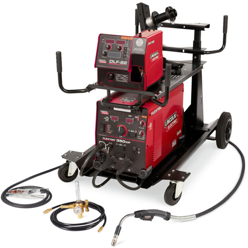 Flextec&reg; 350XP/DLF-82 Ready-Pak MIG Welding System, 380 V/460 V/575 V, 3 Ph Les Fournitures Industrielles Méga
