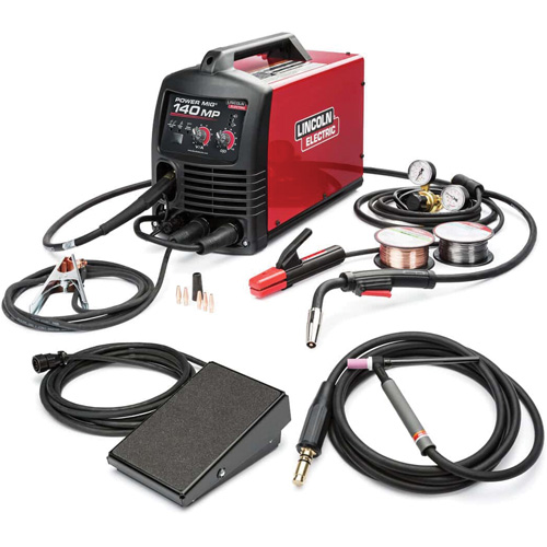 Soudeuse &agrave; proc&eacute;d&eacute; multiple One-Pak POWER MIG 140 MPi, 115 V, 1 Ph, 60 Hz Les Fournitures Industrielles Méga