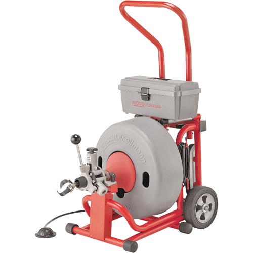 Drum Machine #K-6200 with#C-24-IW Cable, Electric, 5/8" x 100' Les Fournitures Industrielles Méga