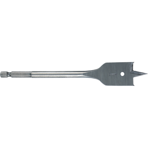 Speedbor Flat Bits, 3/4" Diameter, 1/4" Shank, 6" Length Les Fournitures Industrielles Méga