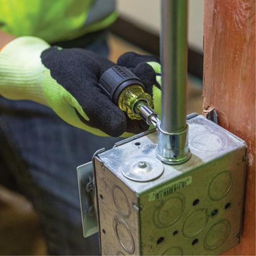 Stubby Multi-Bit Screwdriver/Nut Driver Les Fournitures Industrielles Méga