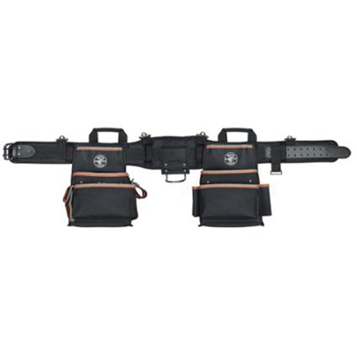 Tradesman Pro Electrician's Tool Belt, Nylon, Black Les Fournitures Industrielles Méga